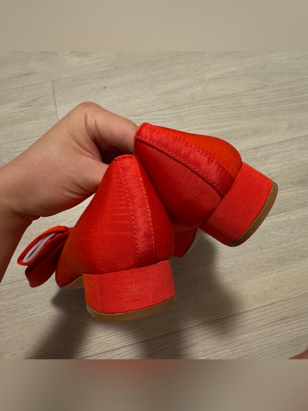 Loeffler Randall statement Red Bow Flat size 7 - Picture 5 of 6